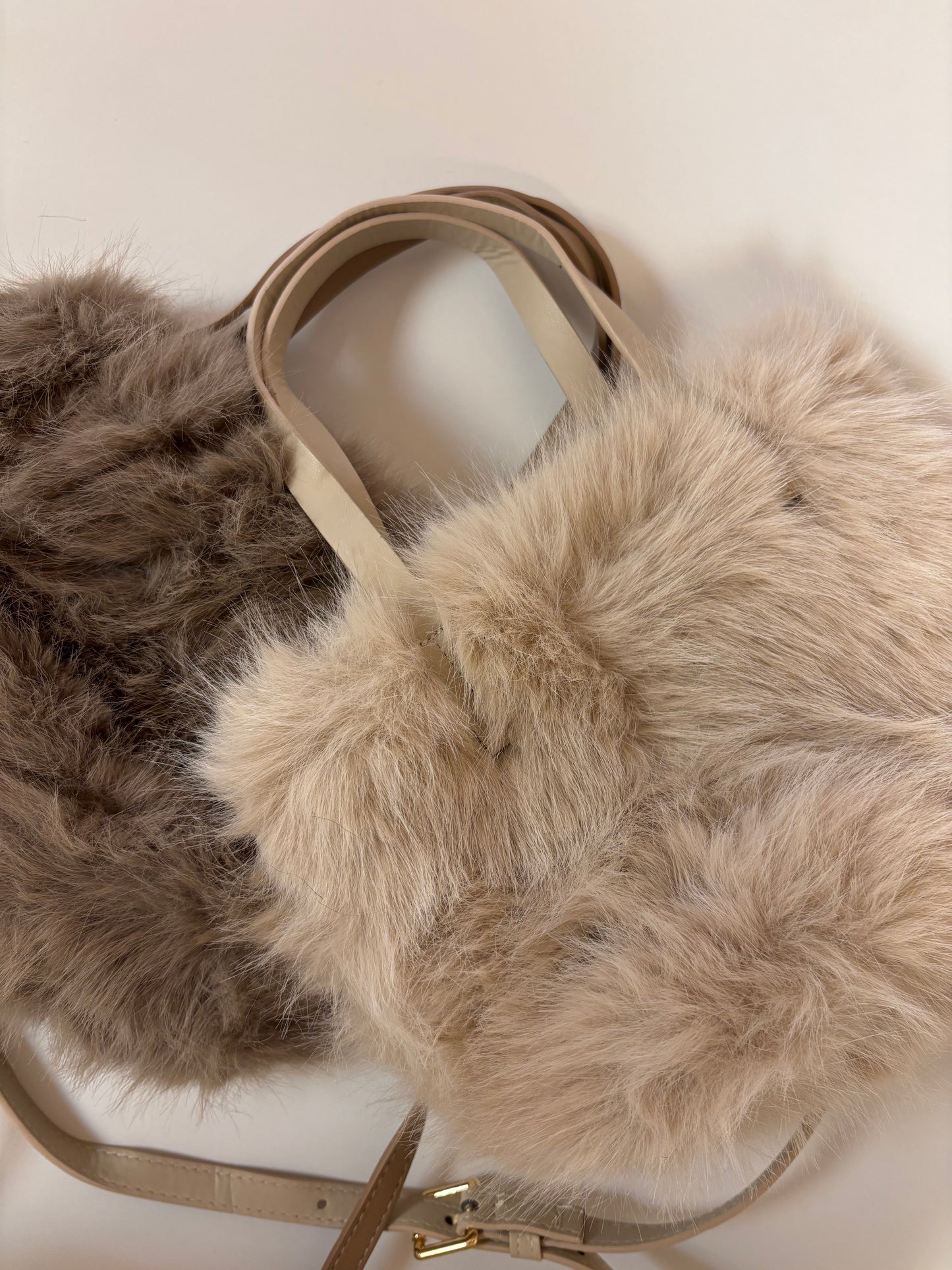 Kleine Fellhandtasche