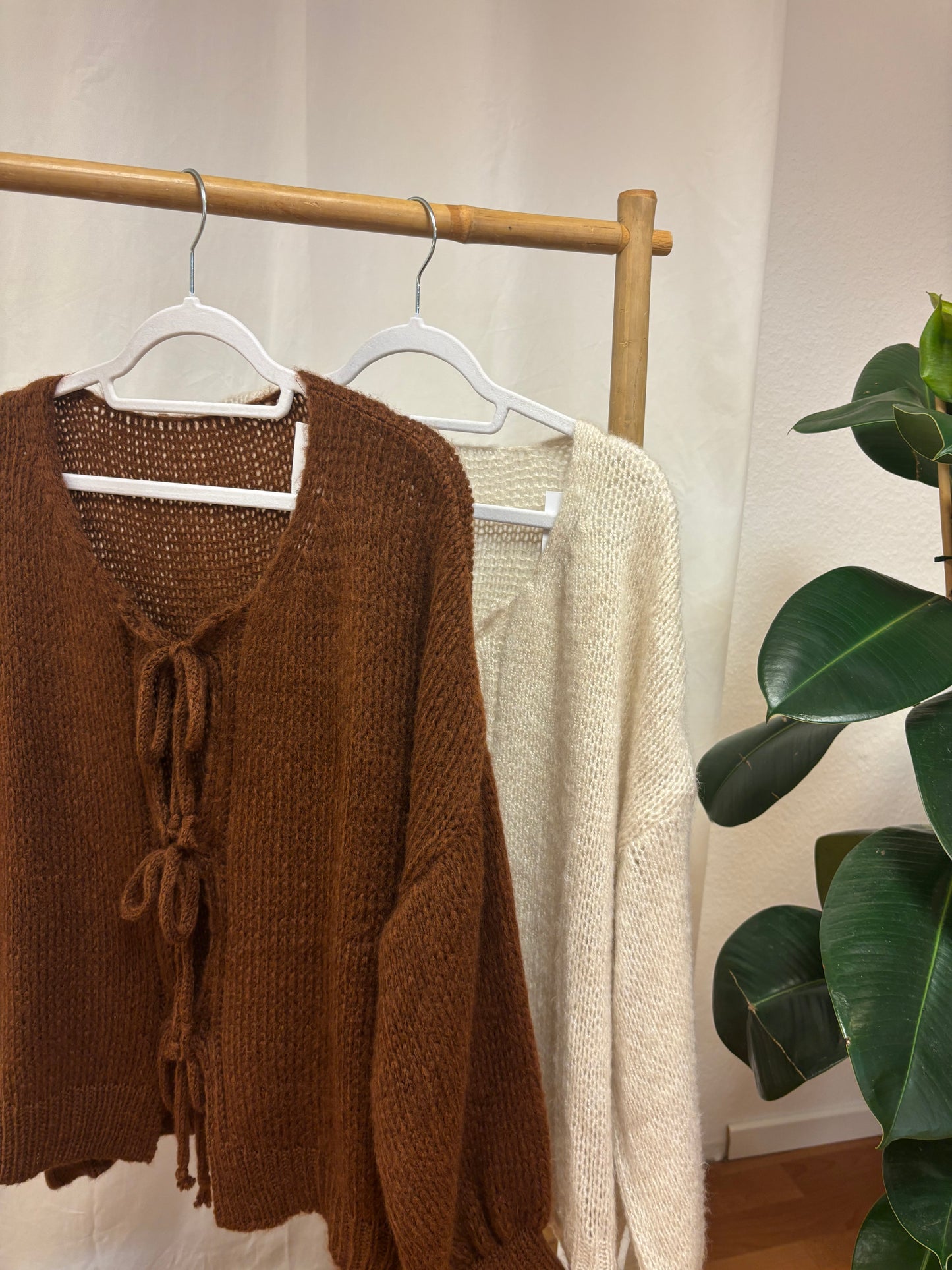 Strickweste zum Binden
