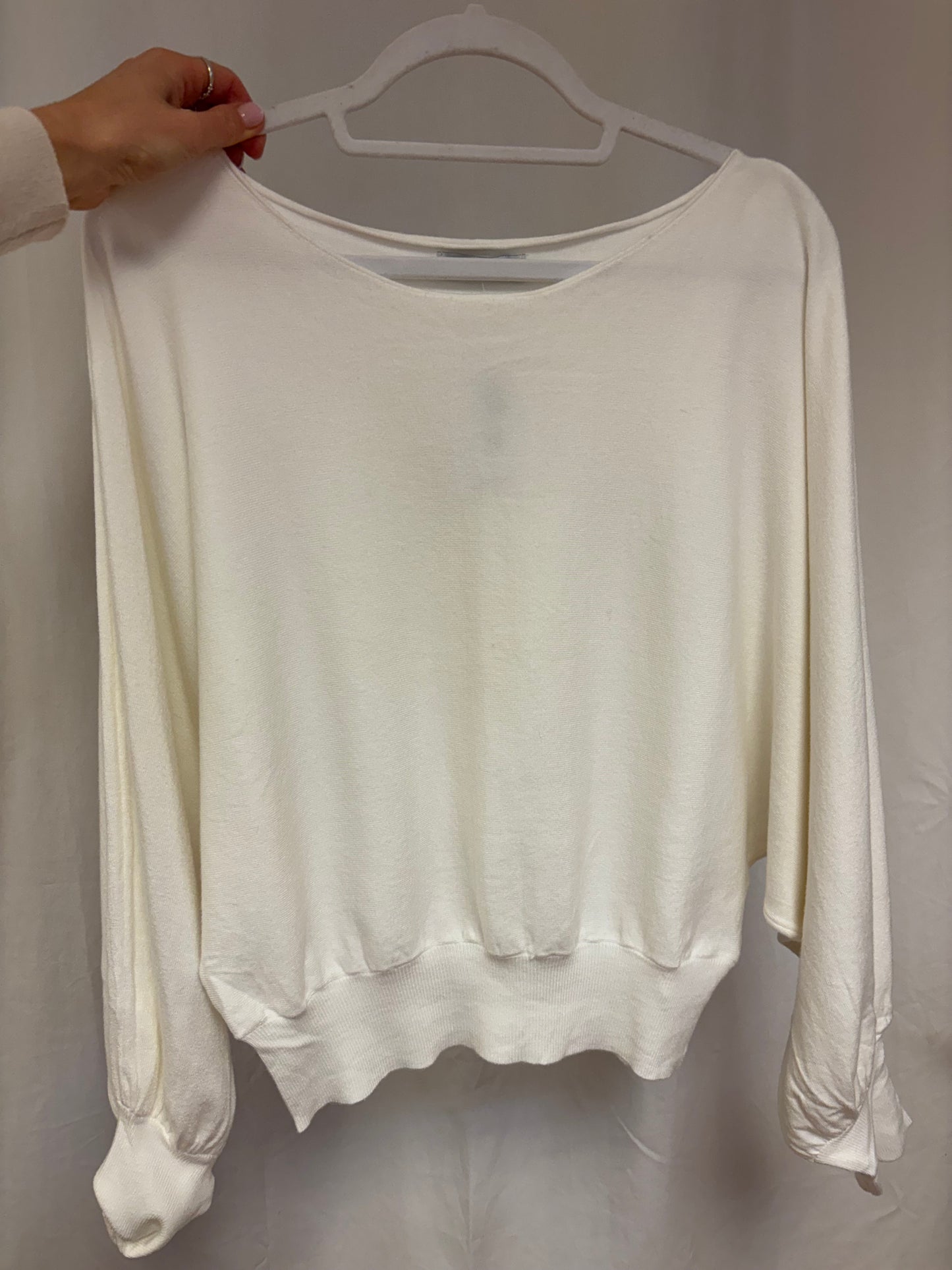 Pullover mit Fledermausärmeln