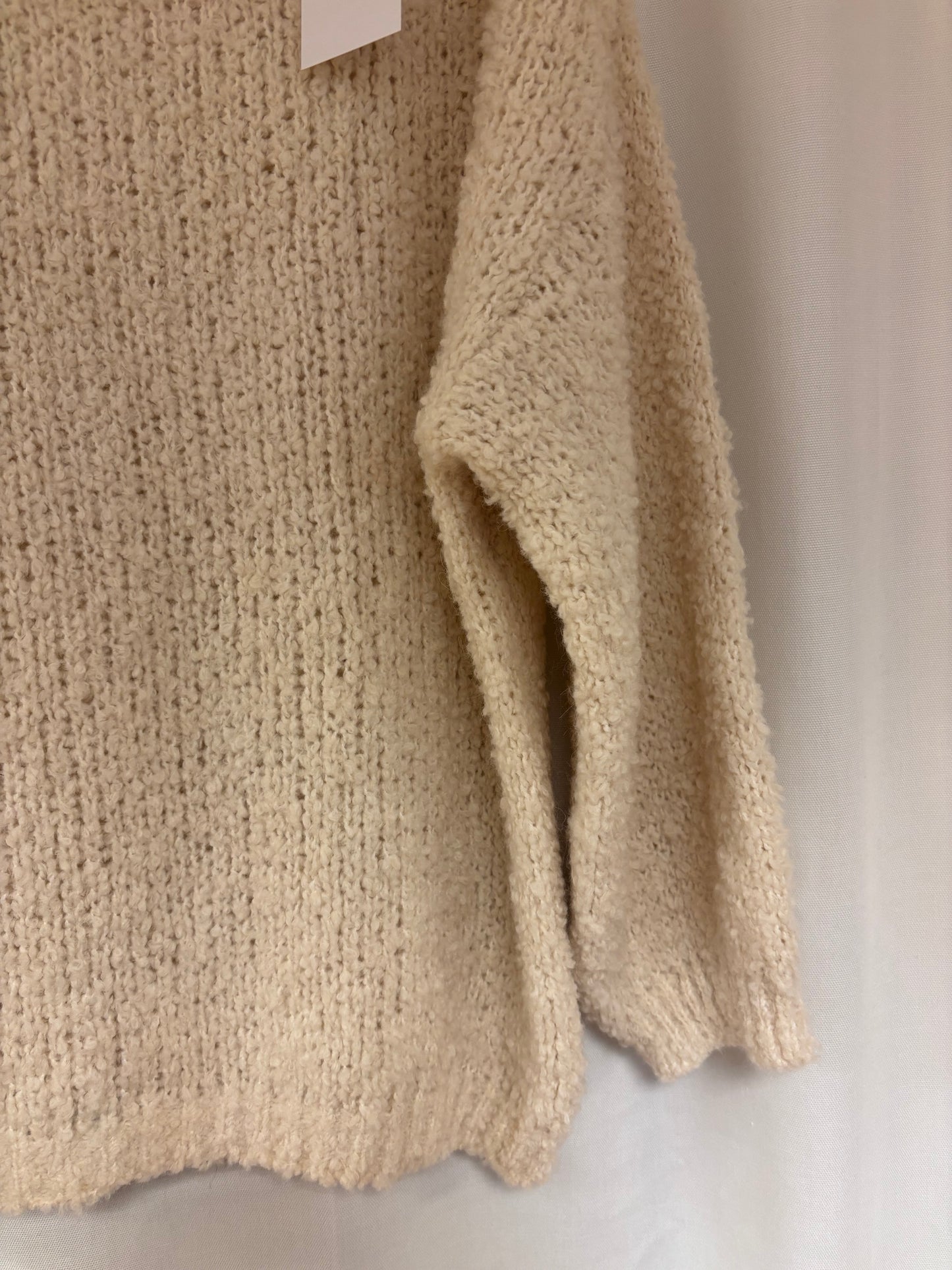Boucle Rollkragenpullover