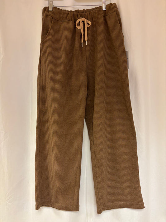Weite Cordhose mit Gummizug