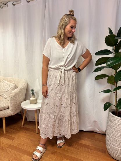 Boho Baumwollrock