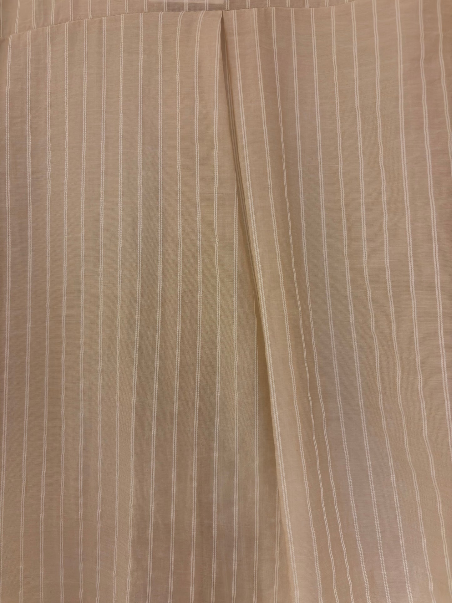 Gestreifte Bluse beige