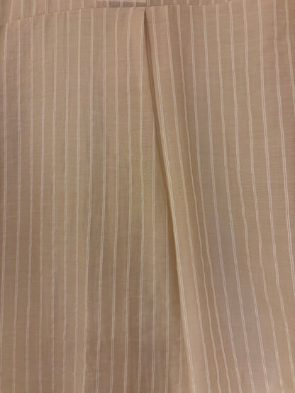 Gestreifte Bluse beige