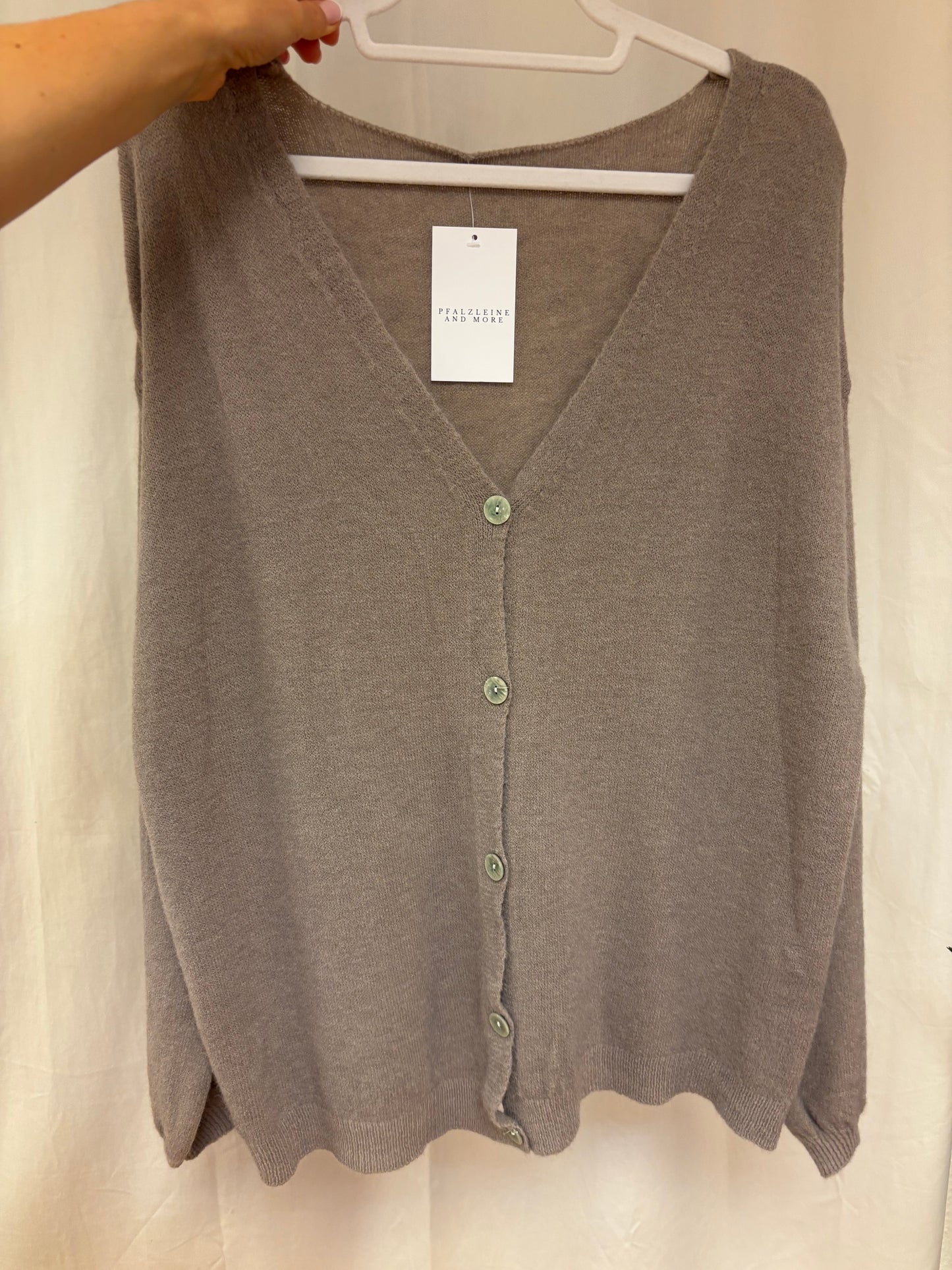 Weicher Cardigan zum Knöpfen