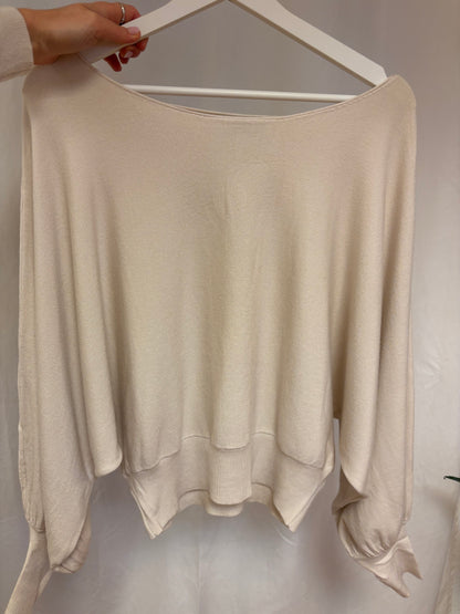 Pullover mit Fledermausärmeln