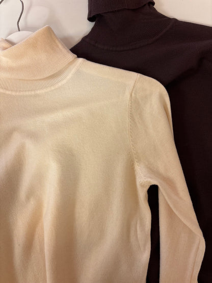 Dünner Rollkragenpullover