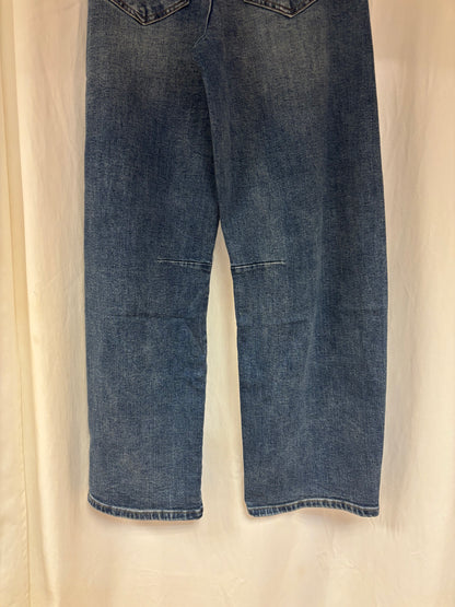 Barrel Jeans dunkelblau