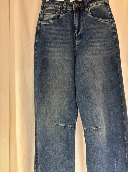 Barrel Jeans dunkelblau