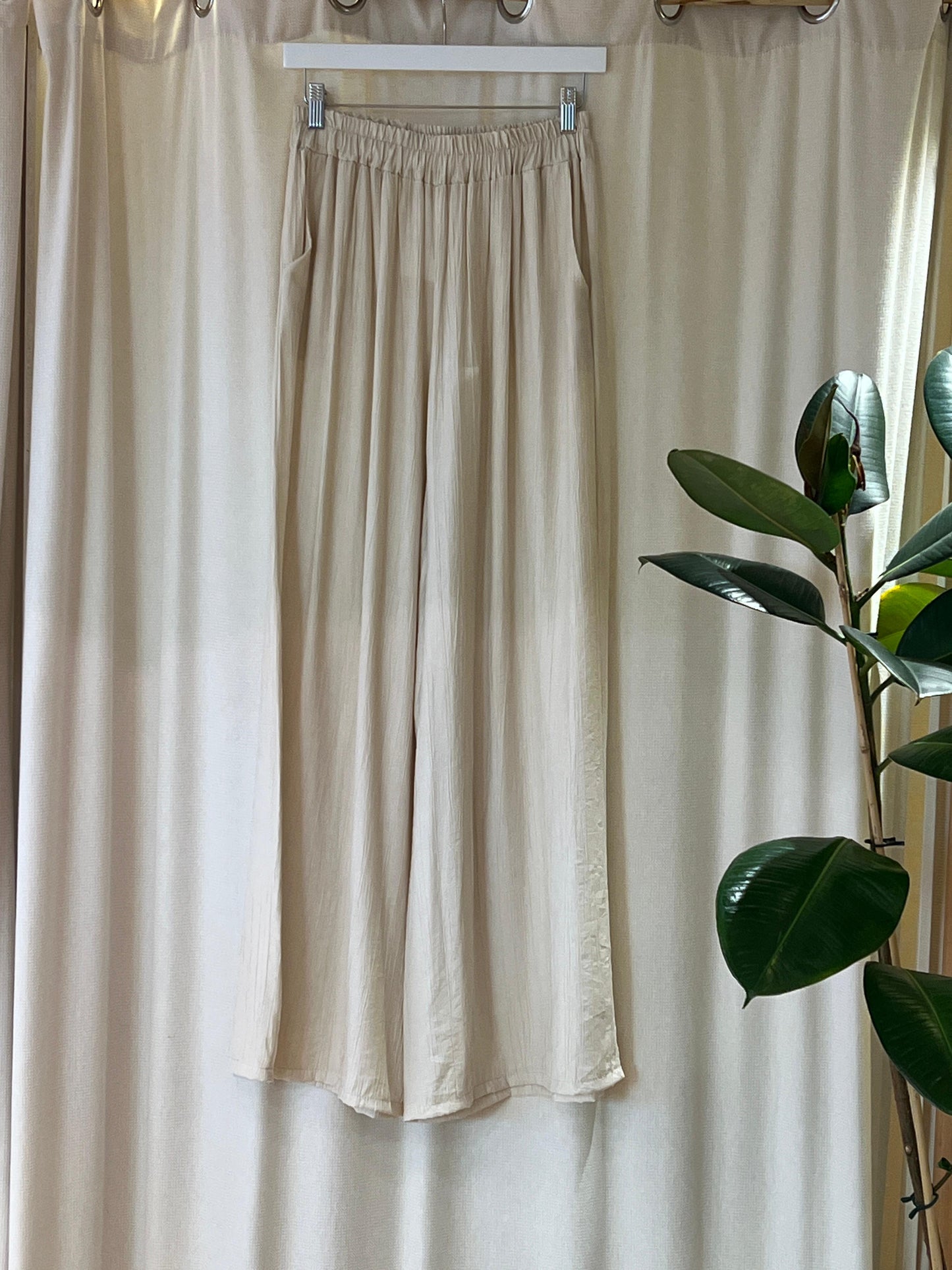 lockere Stoffhose