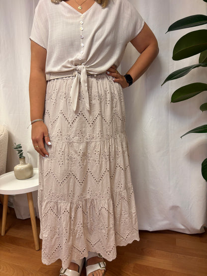 Boho Baumwollrock