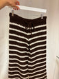 Gestreifte Strickhose