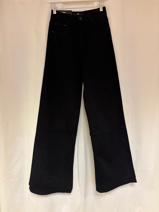Weite Jeans in Schwarz