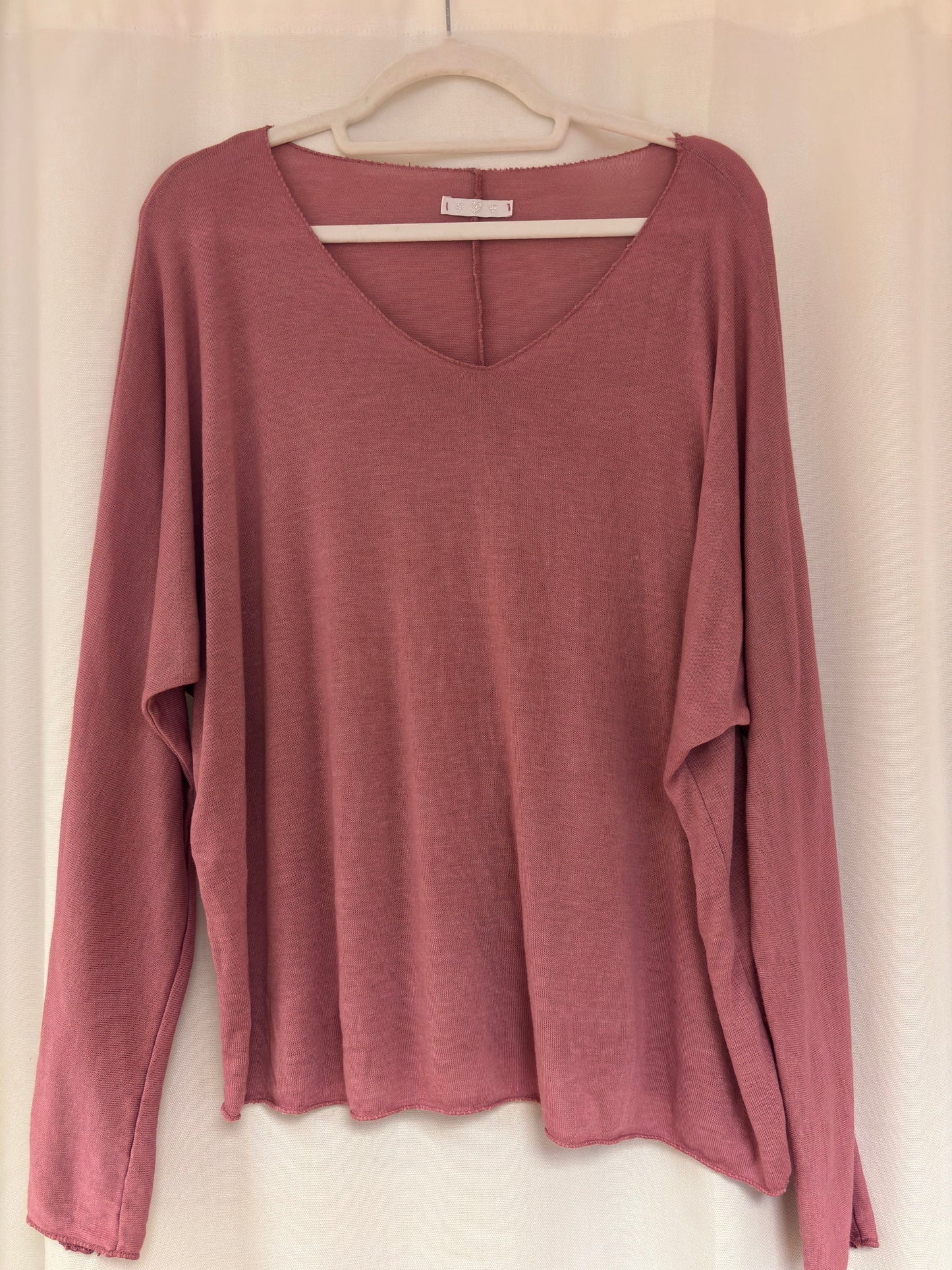 Dünner weiter Pullover