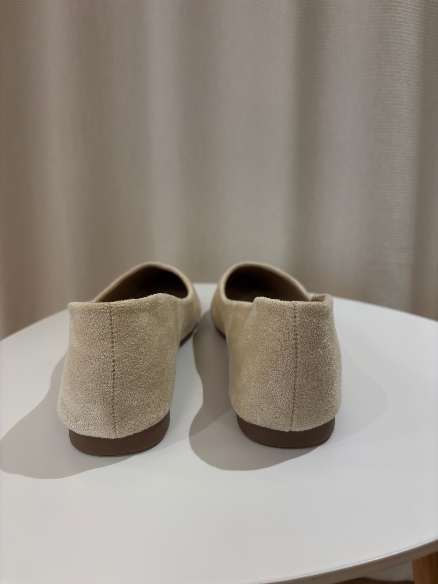Spitze Ballerinas Beige