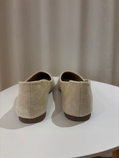 Spitze Ballerinas Beige