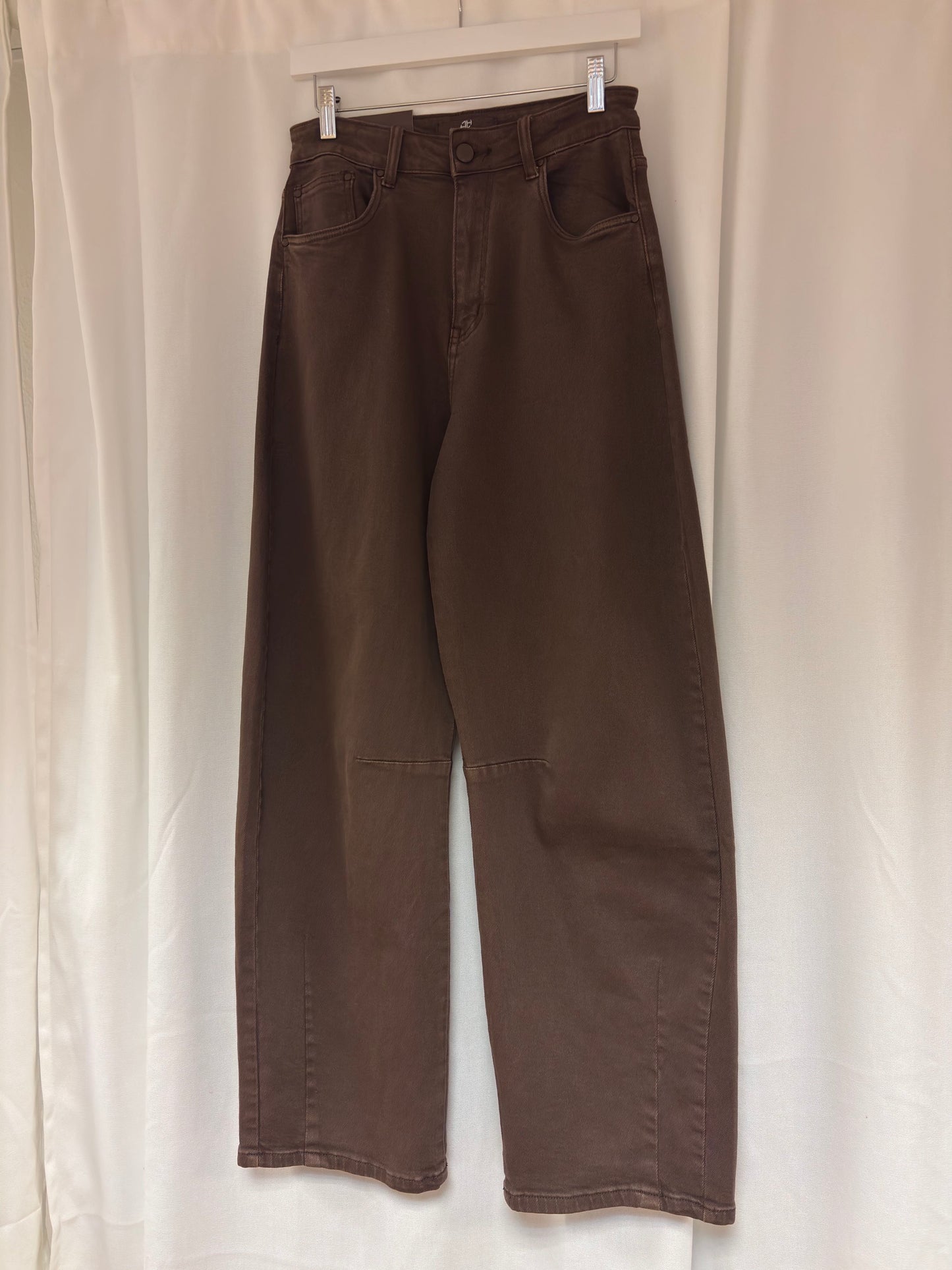 angenehme Braune barell jeans damen baumwolle
